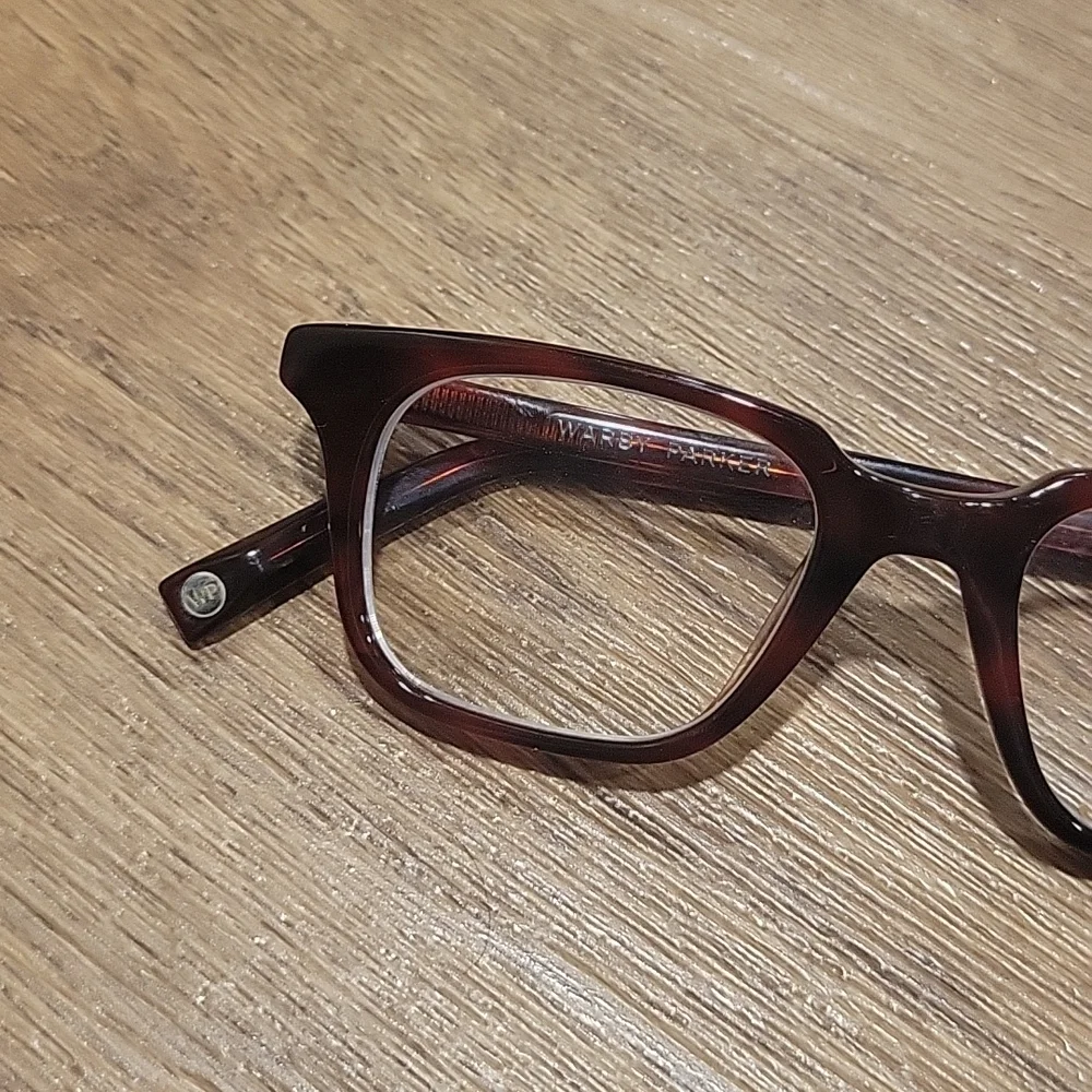 Warby Parker Clark 608 Glasses in Scarlet Tortoise